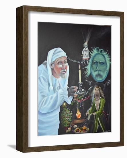 Scrooge-Sue Clyne-Framed Giclee Print