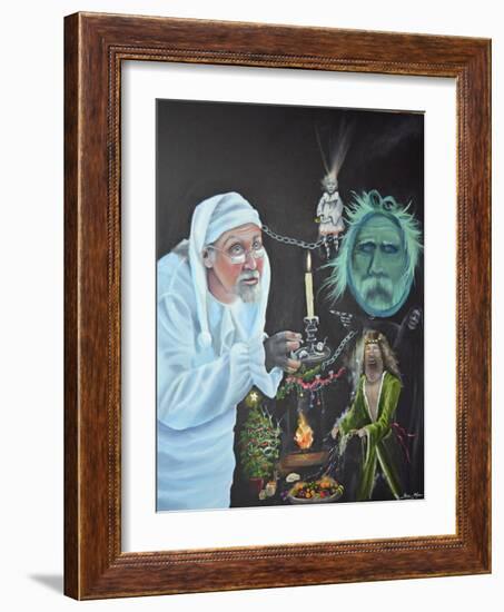 Scrooge-Sue Clyne-Framed Giclee Print