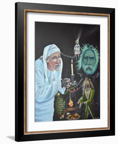 Scrooge-Sue Clyne-Framed Giclee Print