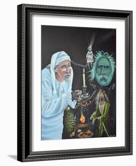 Scrooge-Sue Clyne-Framed Giclee Print