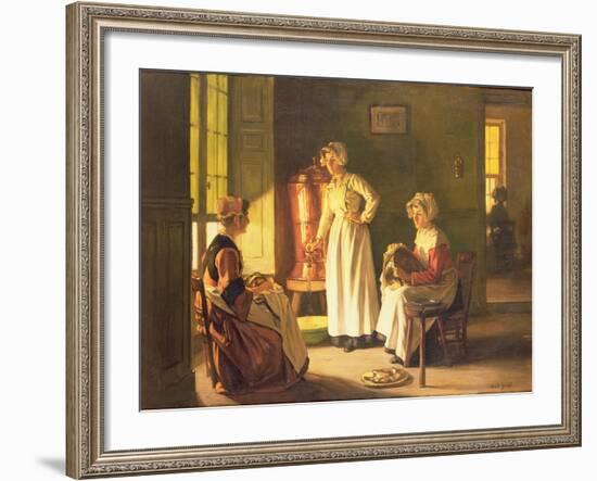 Scullery Maids-Joseph Bail-Framed Giclee Print