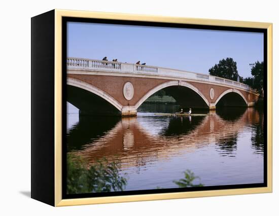 Sculling on Charles-Carol Highsmith-Framed Stretched Canvas