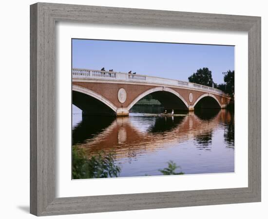 Sculling on Charles-Carol Highsmith-Framed Photo