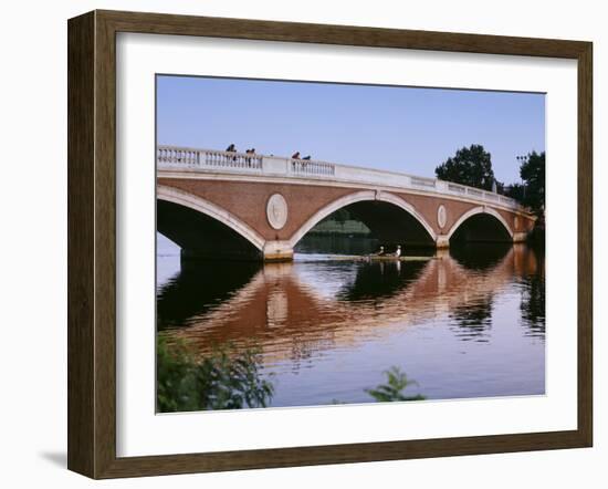 Sculling on Charles-Carol Highsmith-Framed Photo