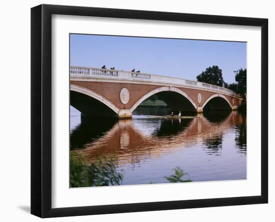 Sculling on Charles-Carol Highsmith-Framed Photo