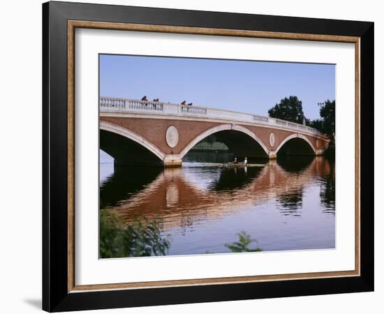 Sculling on Charles-Carol Highsmith-Framed Photo