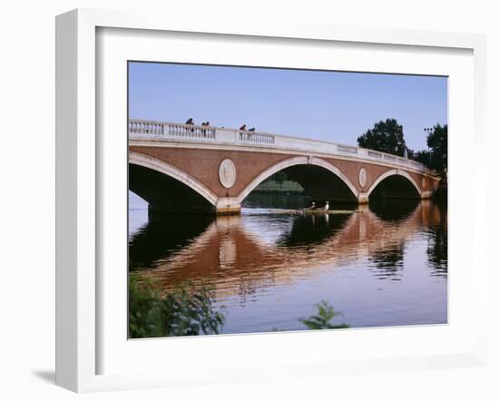 Sculling on Charles-Carol Highsmith-Framed Photo