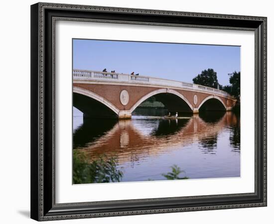 Sculling on Charles-Carol Highsmith-Framed Photo