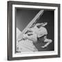 Sculpture by Joseph Reiner Entitled "Speed" at the 1939 World's Fair in New York-Alfred Eisenstaedt-Framed Photographic Print