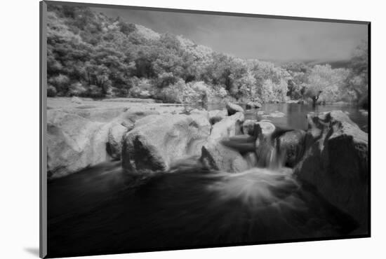 Sculpture Falls IR-John Gusky-Mounted Photographic Print