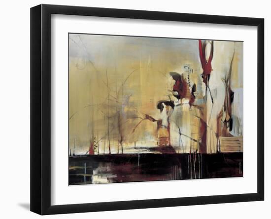 Sculpture Garden-Terri Burris-Framed Art Print