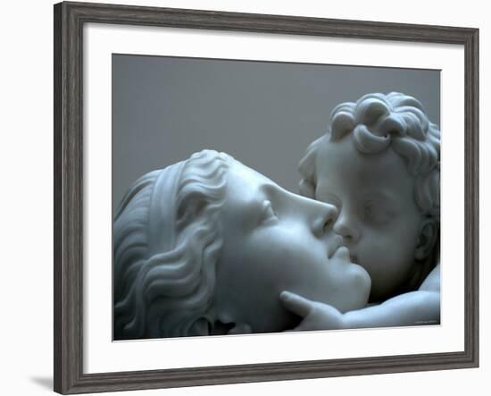 Sculpture Group Maternal Affection, c.1837-Edward Hodges Baily-Framed Photographic Print