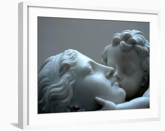 Sculpture Group Maternal Affection, c.1837-Edward Hodges Baily-Framed Photographic Print