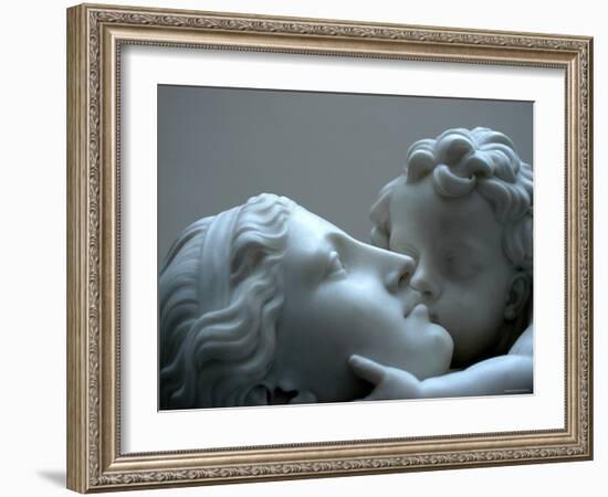 Sculpture Group Maternal Affection, c.1837-Edward Hodges Baily-Framed Photographic Print