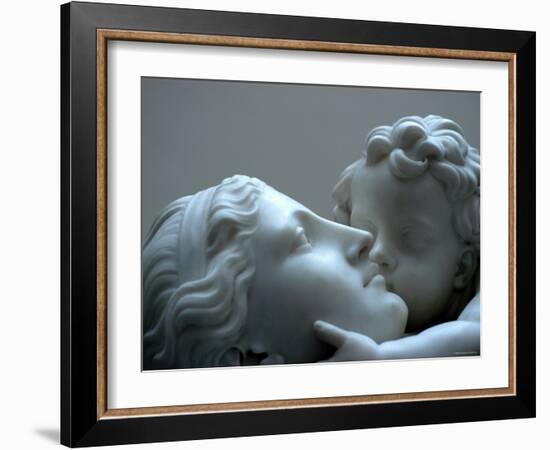 Sculpture Group Maternal Affection, c.1837-Edward Hodges Baily-Framed Photographic Print