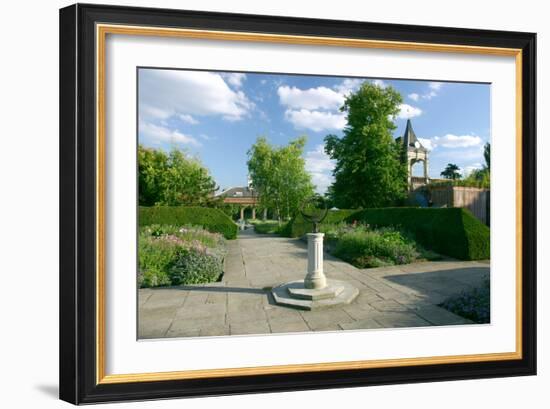 Sculpture in Holland Park, London-Peter Thompson-Framed Photographic Print