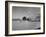 Sculpture Jean Tinguely in Nevada Desert Trying Out His Self-Destruction Machine Sculpture-Allan Grant-Framed Photographic Print