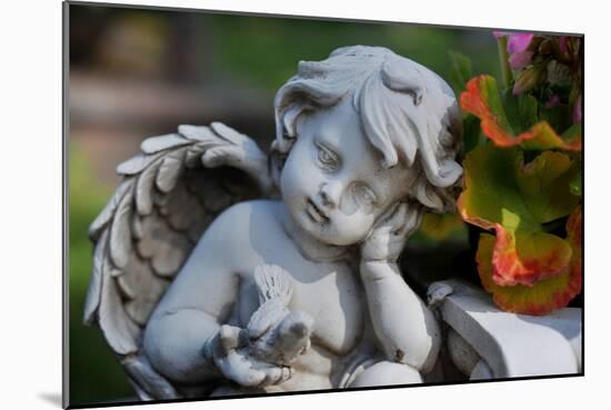 Sculpture of an Angel-Frank May-Mounted Photo
