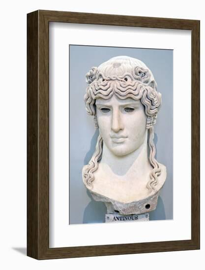Sculpture of Antinous Mondragone-null-Framed Photographic Print