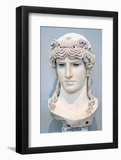 Sculpture of Antinous Mondragone-null-Framed Photographic Print