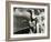 Sculpture of Athlete and Horse at the Stadium for the Olympic Games in Berlin, 1936-German photographer-Framed Photographic Print