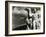 Sculpture of Athlete and Horse at the Stadium for the Olympic Games in Berlin, 1936-German photographer-Framed Photographic Print