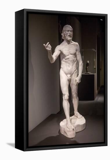 Sculpture of Auguste Rodin (Marble)-Auguste Rodin-Framed Premier Image Canvas