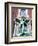 Sculpture of the Archangel Michael Defeating Satan, St Michael's Church, Hamburg, Germany-Miva Stock-Framed Photographic Print