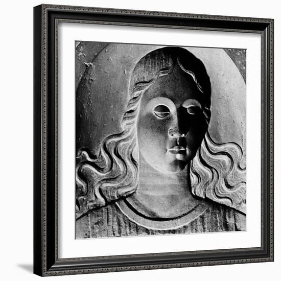 Sculpture on the Barco in the Church of San Michele in Isola-Simon Marsden-Framed Giclee Print