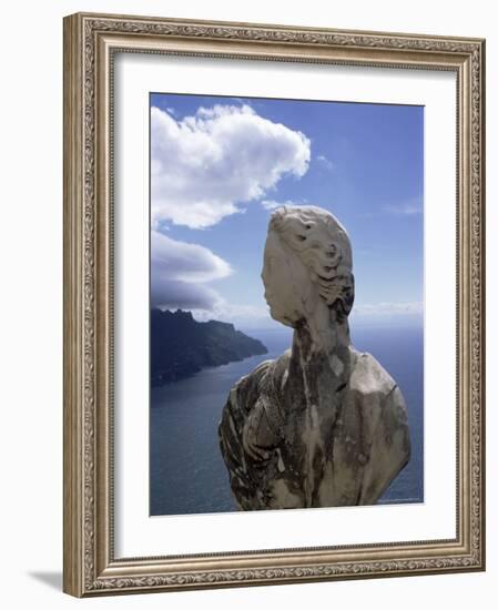 Sculpture, Villa Cimbrone, Ravello, Campania, Italy-Christina Gascoigne-Framed Photographic Print