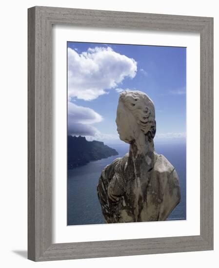 Sculpture, Villa Cimbrone, Ravello, Campania, Italy-Christina Gascoigne-Framed Photographic Print