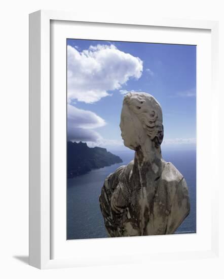 Sculpture, Villa Cimbrone, Ravello, Campania, Italy-Christina Gascoigne-Framed Photographic Print
