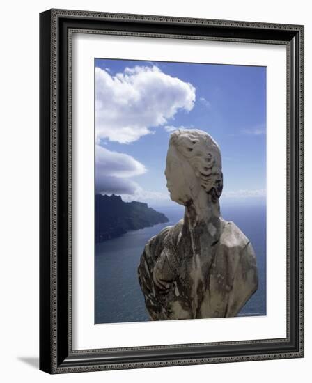 Sculpture, Villa Cimbrone, Ravello, Campania, Italy-Christina Gascoigne-Framed Photographic Print