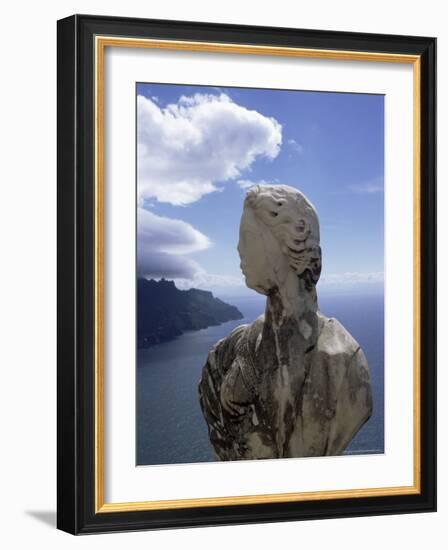 Sculpture, Villa Cimbrone, Ravello, Campania, Italy-Christina Gascoigne-Framed Photographic Print