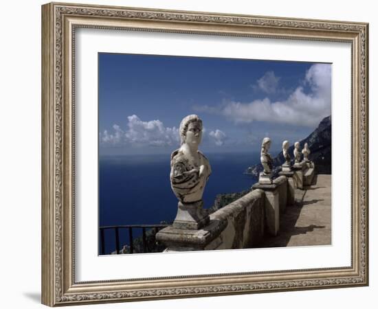 Sculpture, Villa Cimbrone, Ravello, Campania, Italy-Christina Gascoigne-Framed Photographic Print