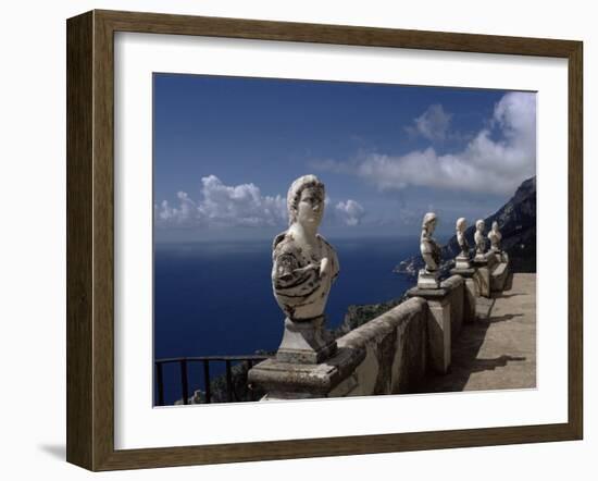 Sculpture, Villa Cimbrone, Ravello, Campania, Italy-Christina Gascoigne-Framed Photographic Print