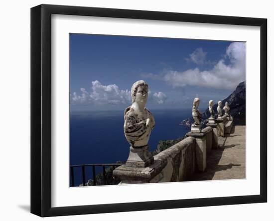 Sculpture, Villa Cimbrone, Ravello, Campania, Italy-Christina Gascoigne-Framed Photographic Print