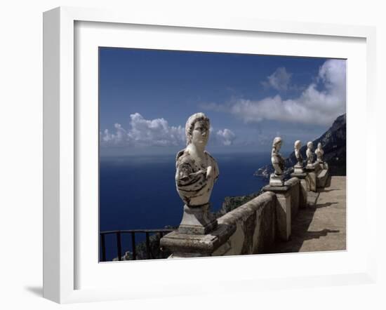 Sculpture, Villa Cimbrone, Ravello, Campania, Italy-Christina Gascoigne-Framed Photographic Print