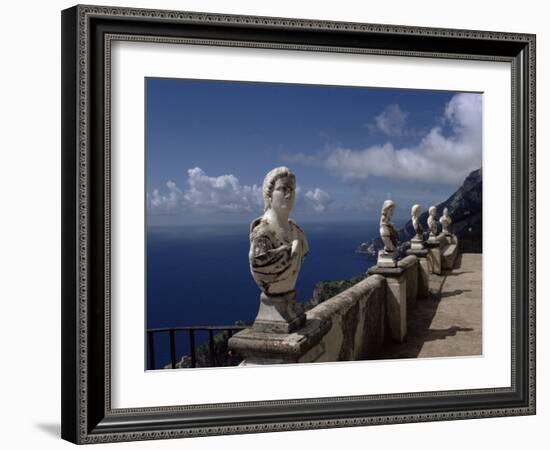 Sculpture, Villa Cimbrone, Ravello, Campania, Italy-Christina Gascoigne-Framed Photographic Print