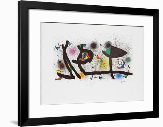 Sculptures (M. 950)-Joan Miro-Framed Collectable Print