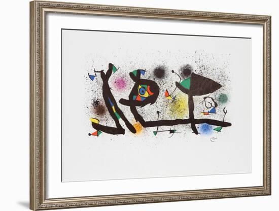 Sculptures (M. 950)-Joan Miro-Framed Collectable Print