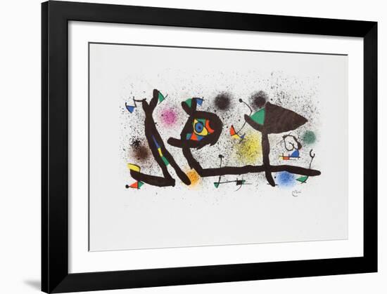 Sculptures (M. 950)-Joan Miro-Framed Collectable Print