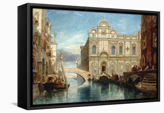 Scuola di San Marco, Venice, 1860-James Holland-Framed Premier Image Canvas