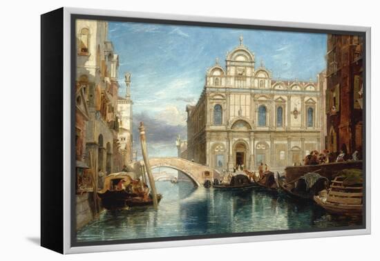 Scuola di San Marco, Venice, 1860-James Holland-Framed Premier Image Canvas