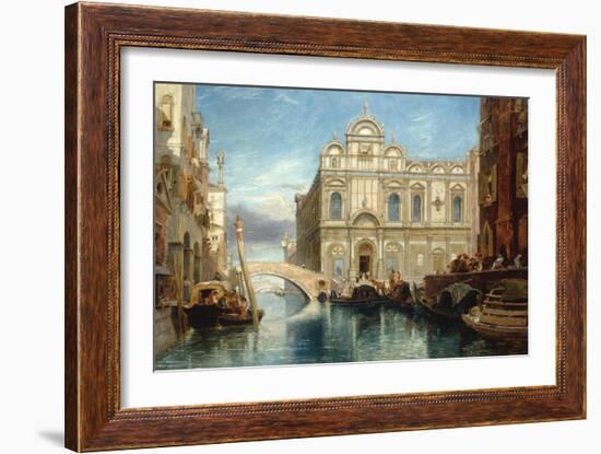 Scuola di San Marco, Venice, 1860-James Holland-Framed Giclee Print