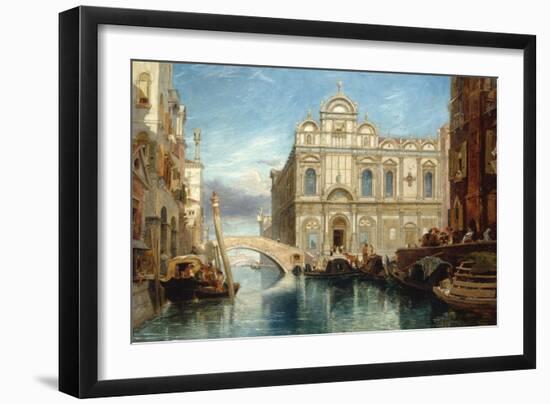 Scuola di San Marco, Venice, 1860-James Holland-Framed Giclee Print