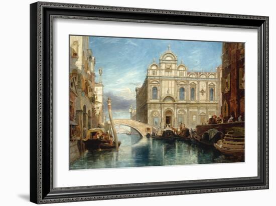 Scuola di San Marco, Venice, 1860-James Holland-Framed Giclee Print