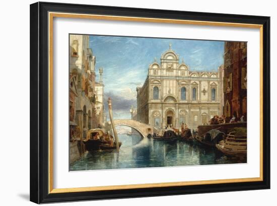 Scuola di San Marco, Venice, 1860-James Holland-Framed Giclee Print