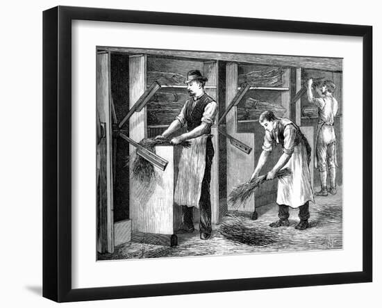 Scutching Mill, C1880-null-Framed Giclee Print