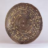 Dish with Ten Circles of Scythian Motifs, from Ziwiyeh, Iran, circa 7th Century BC-Scythian-Framed Giclee Print